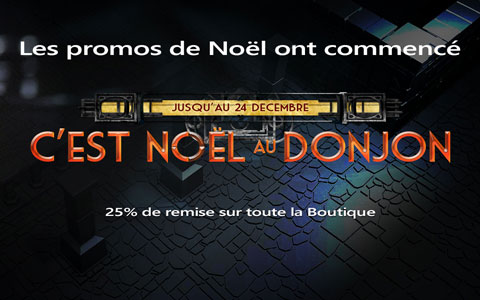C&rsquo;est Noël au Donjon!