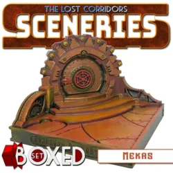 Mekas Sceneries diorama pour jeu de rôle.