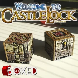 The Lost Corridors - CastleLock Extensions de décor Pièces de décor imprimées en 0,02mm.