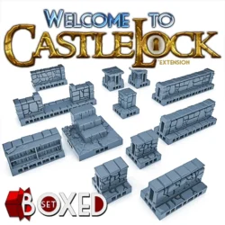 The Lost Corridors - CastleLock Low Walls Tuiles de murs pour The lost Corridors
