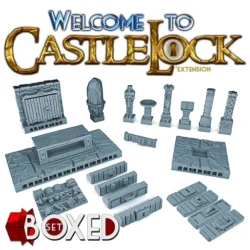 The Lost Corridors - CastleLock Pillars & Shelves- Boxed Set 7