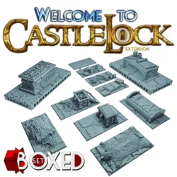 The Lost Corridors - CastleLock PropClips Altar & Table- Boxed Set 6
