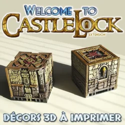 CAstleLock Extensions de décor Pièces de décor