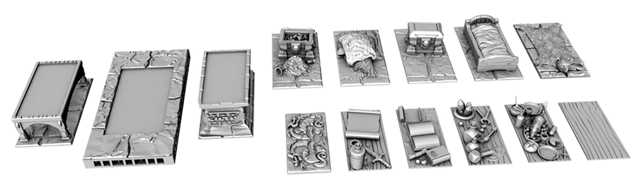 PropClips Altar & Table- Boxed Set 6