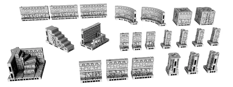Support Walls- Boxed Set 8