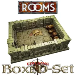 The-Lost-Corridors-Boxed-Set - Dungeons Factory - Décors 3D STL ou imprimés, accessoires de jeu de rôle, Jeux d'aventures et goodies.