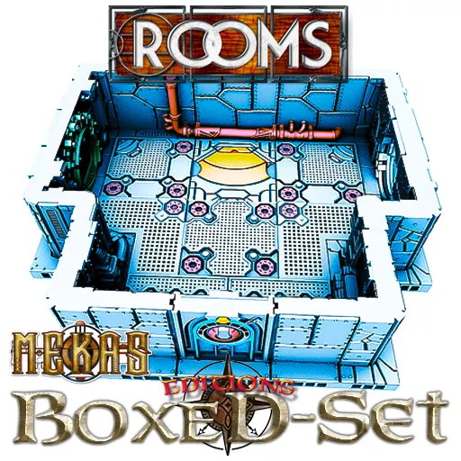 Mekas BoxedSet 12 - Tuiles de décor 3D Science Fantasy