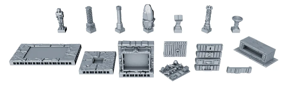Pillars & Shelves- Boxed Set 7