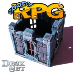 Dungeons Deskset - Towers & Drawers Accessoires pour table de jeu de rôle