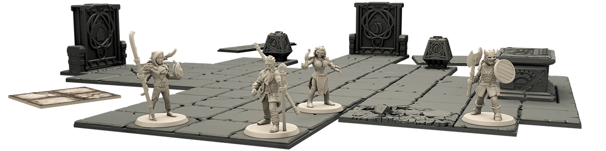  "Le Nouveau Monde" Décors format Fla Tiles 3D pour La Vallée des Totems de Dungeons Factory