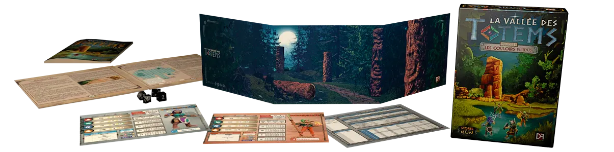 Les Couloirs perdus, Contenu du jeu 