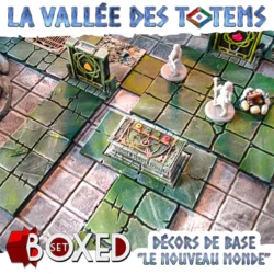 Flat Tiles 3D pour La Vallée des Totems de Dungeons Factory