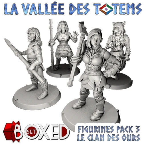 Le Clan des Ours - Set de Figurines 3