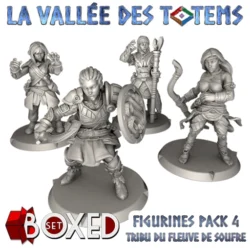 Le Clan des Ours, set de figurines pour La vallée des Totems
