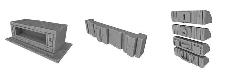 Clip LowShelf livré avec CK-Clips de décor d’étagères.