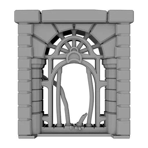 Door-Twisted-portcullis