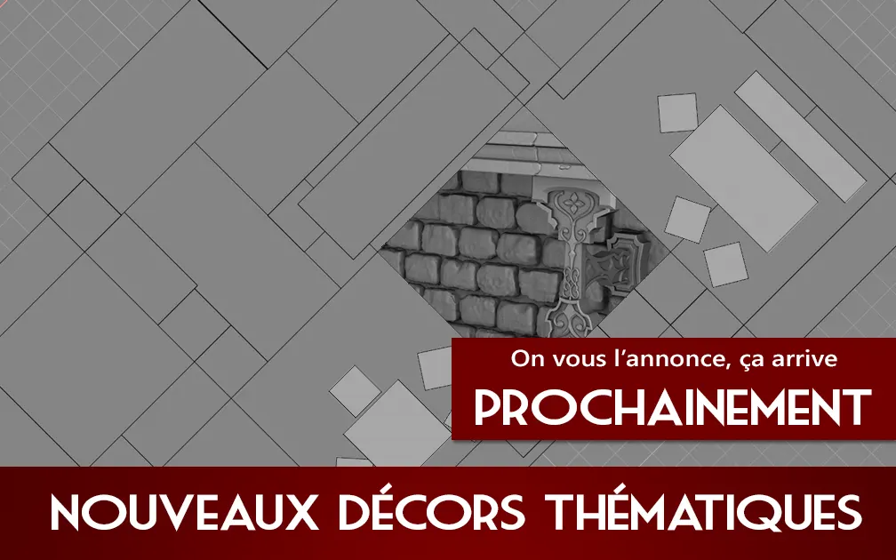 Le nouveau projet de Dungeons Factory pour ses décors de 2025